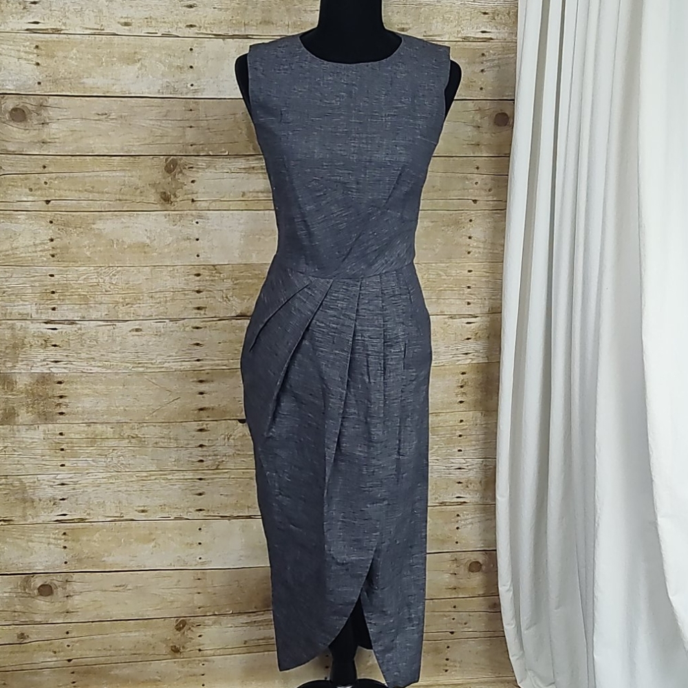 Ajaie Alaie Marche Dress In Waters